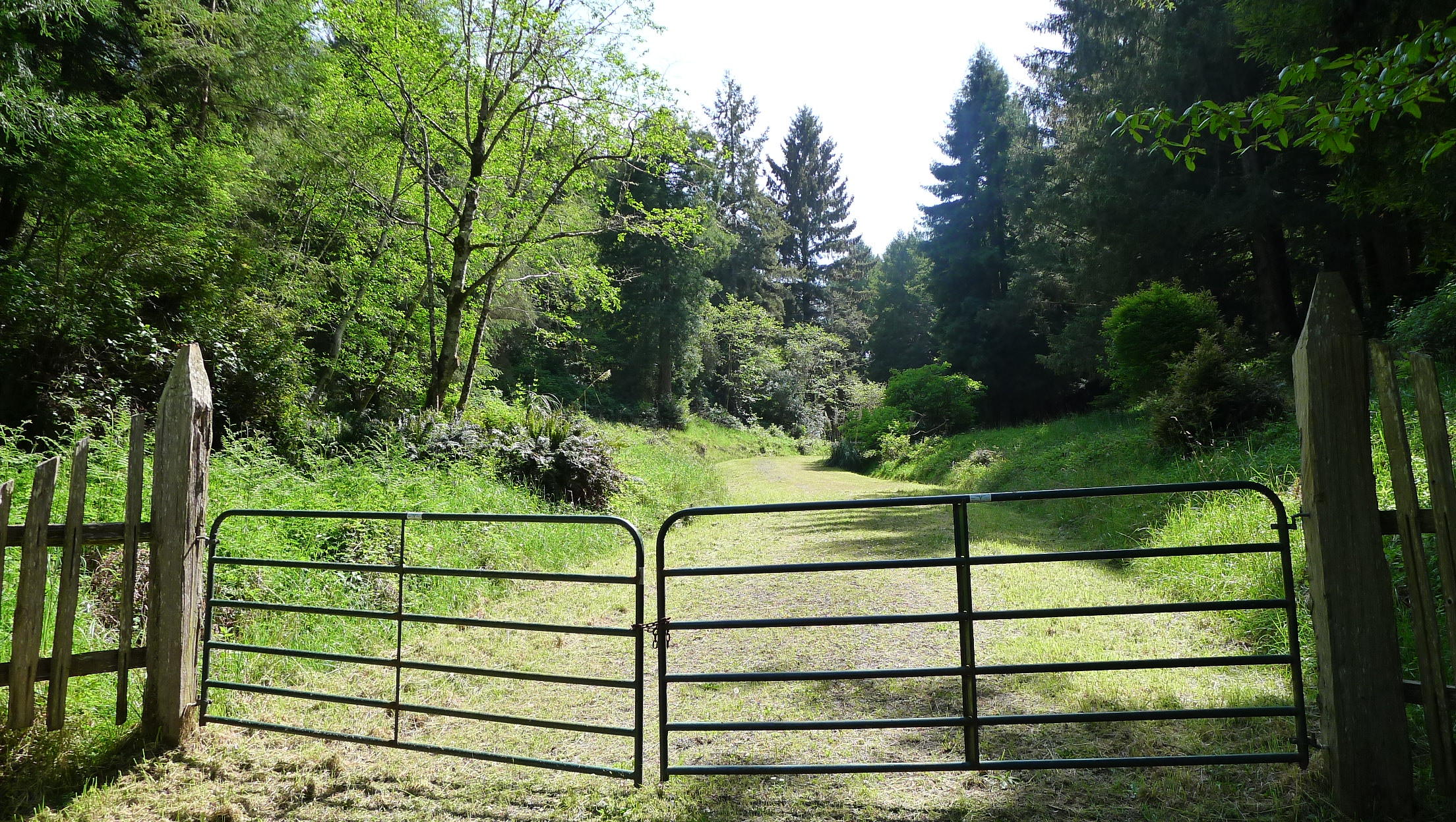 Gate at MAY Rd