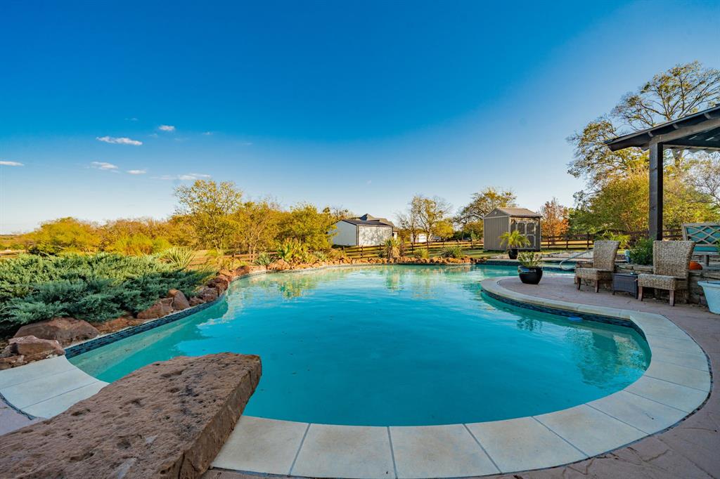 970 North Country Lane Rockwall, TX 75087 - Photo 31 of 40 a view of a swimming pool with a patio
