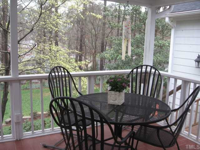 901 Tyrrell Road Raleigh, NC 27609 - Photo 11 of 12 Screened Porch! Come home from a long day and relax while you overlook the back yard! Wonderful place to live 6 months out of the year - adjacent to the Family Room/Sun Room
