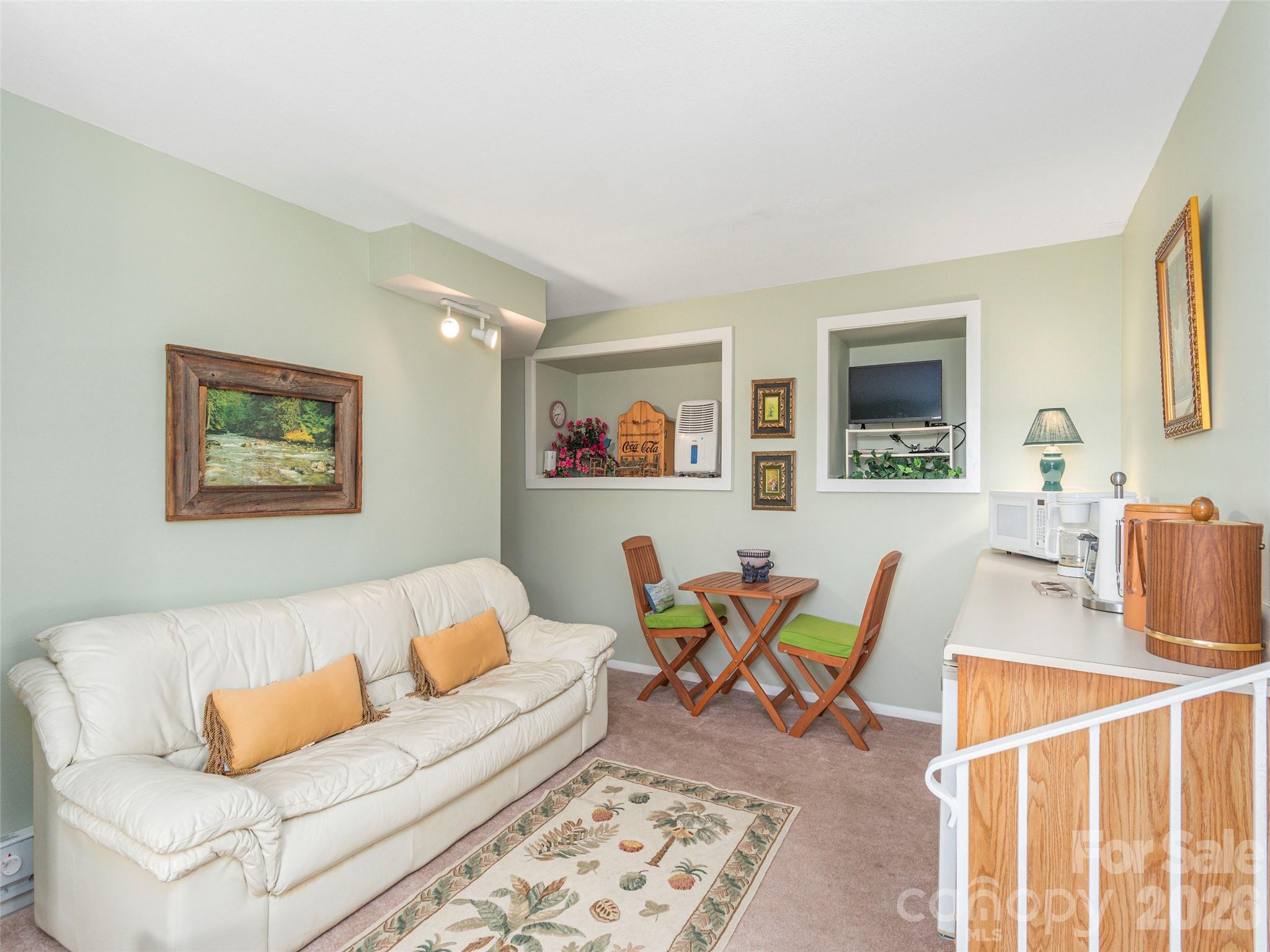 21 Flint Lane Maggie Valley, NC 28751 - Photo 19 of 30 a living room with furniture a rug and a window