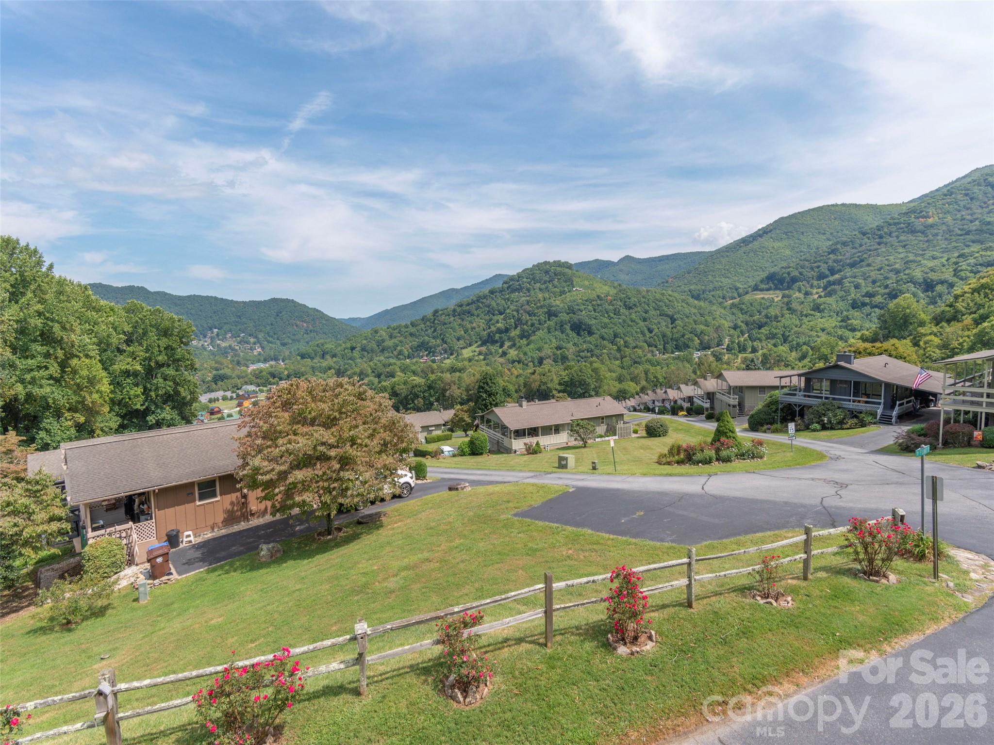 21 Flint Lane Maggie Valley, NC 28751 - Photo 28 of 30 an aerial view of a houses with outdoor space