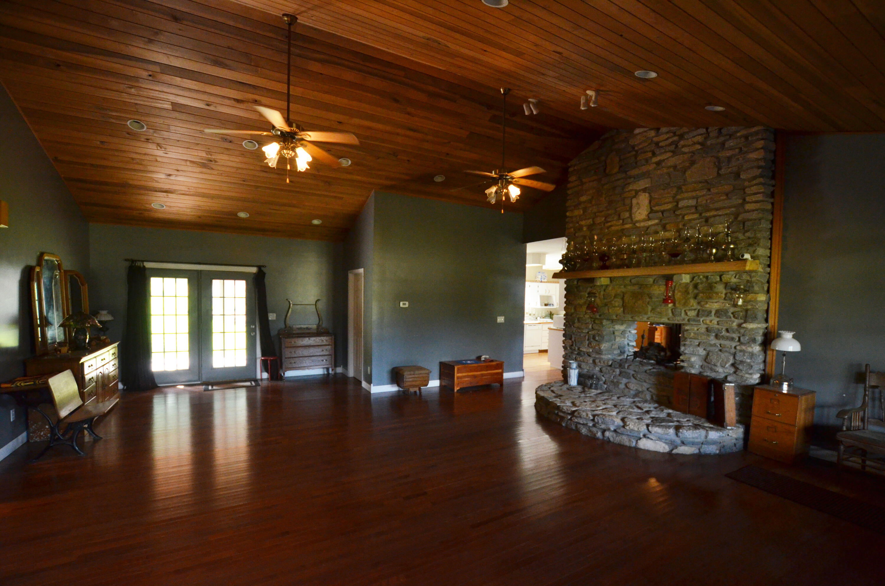 240 Iron Works Road Irvine, KY 40336 - Photo 30 of 68 Double faced fireplace!