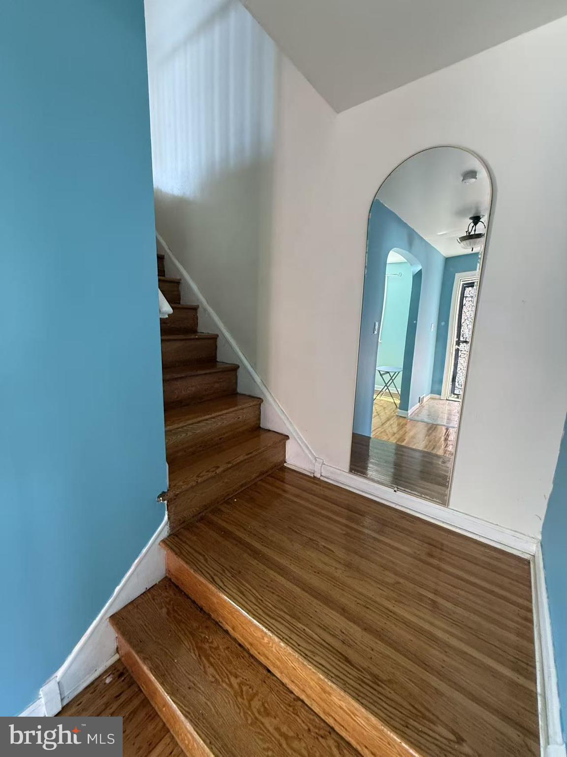 7640 Fairfield Street Philadelphia, PA 19152 - Photo 13 of 24 a view of entryway and hall with wooden floor