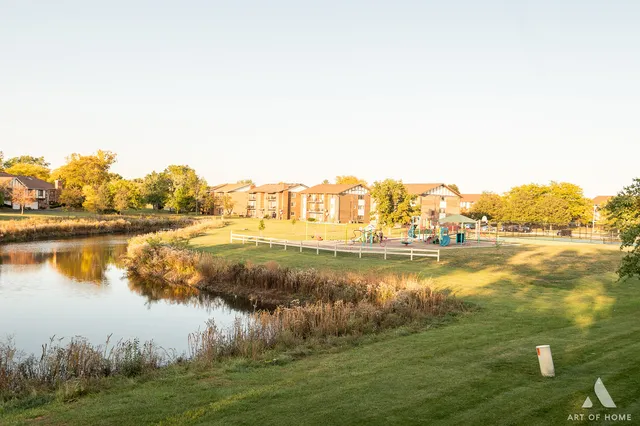 a view of an ocean with boats