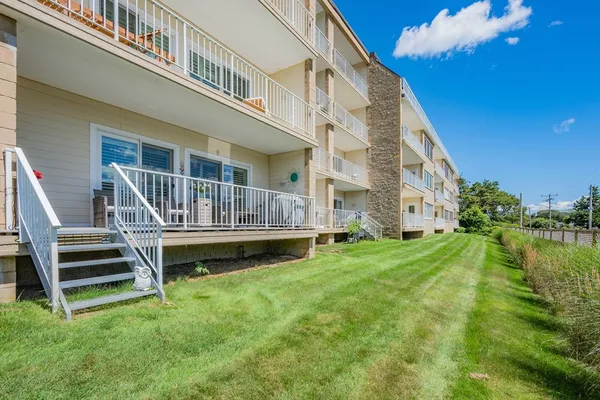 a view of a house with a balcony