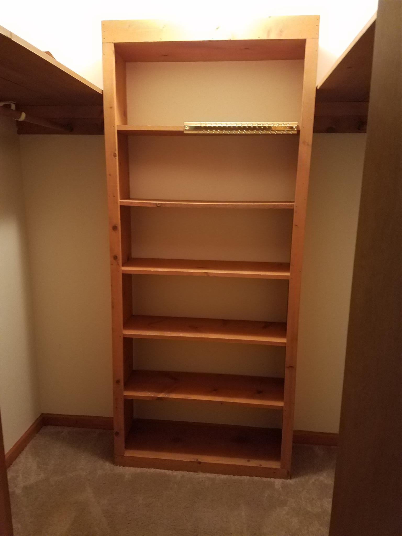 1520 Tidwell Switch Road Dickson, TN 37055 - Photo 22 of 30 His and Her closets with built in shelves in master bedroom