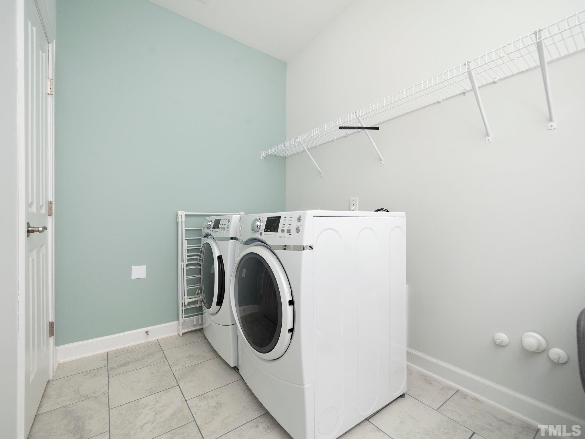 1209 Provision Place Wake Forest, NC 27587 - Photo 16 of 22 a utility room with dryer and washer