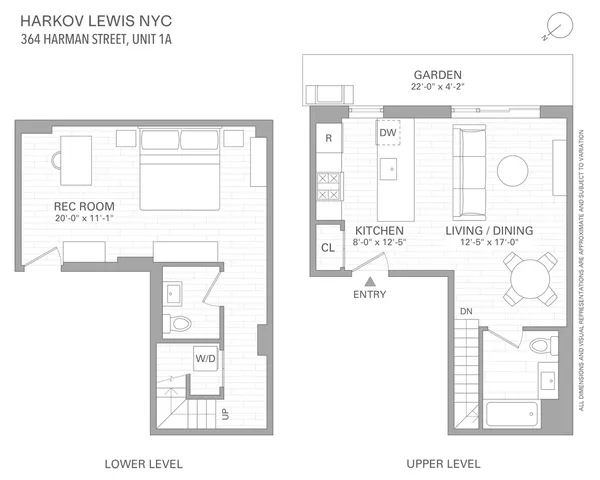 $695,000 | 364 Harman Street, Unit 1A | Bushwick