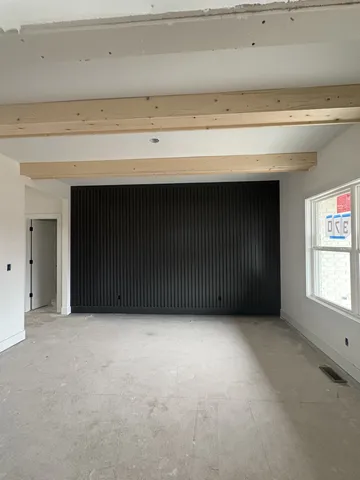 a view of empty room