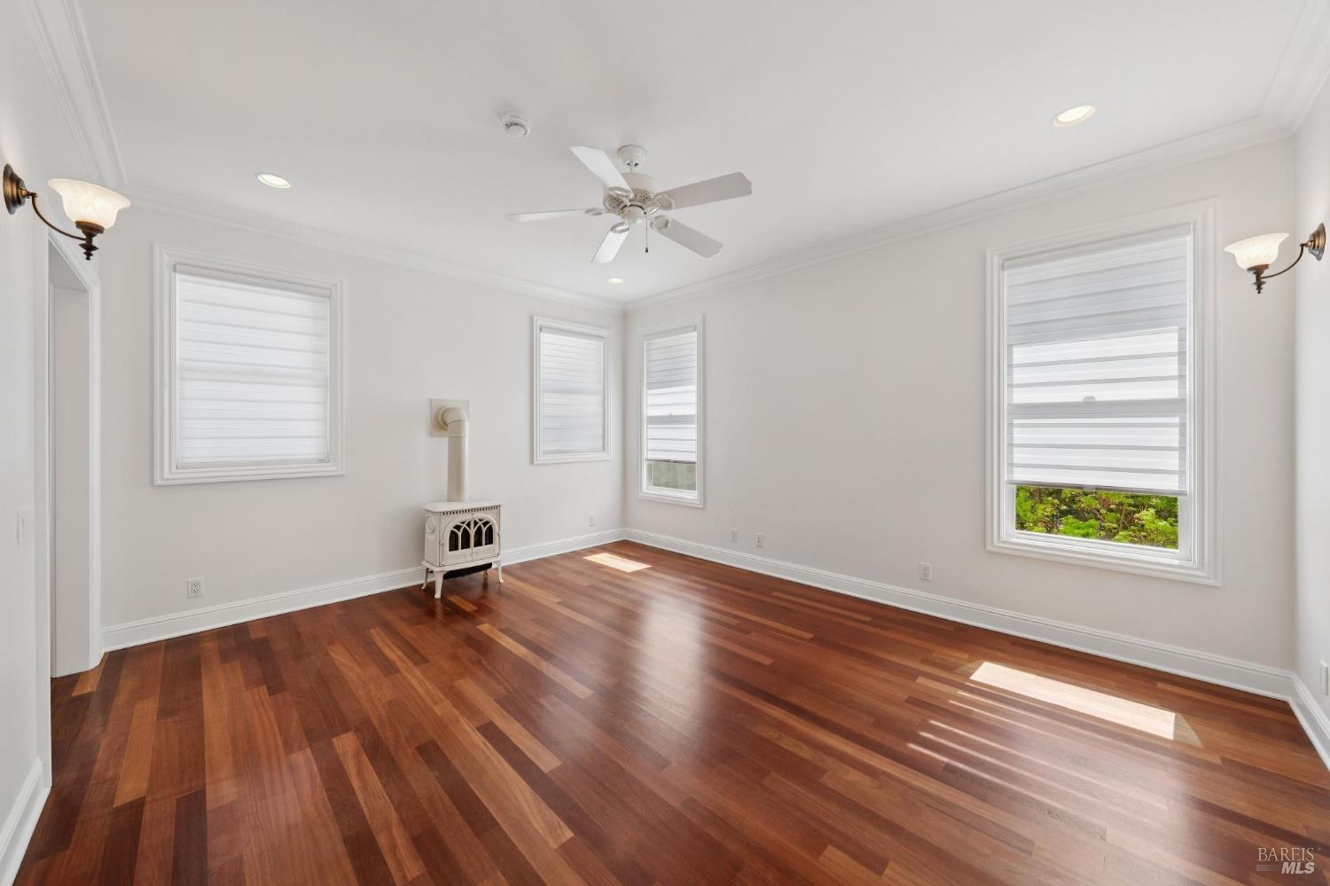 102 F Street San Rafael, CA 94901 - Photo 25 of 80 wooden floor in an empty room with a window