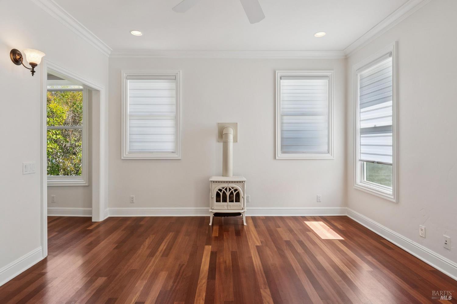 102 F Street San Rafael, CA 94901 - Photo 27 of 80 wooden floor in an empty room with a window