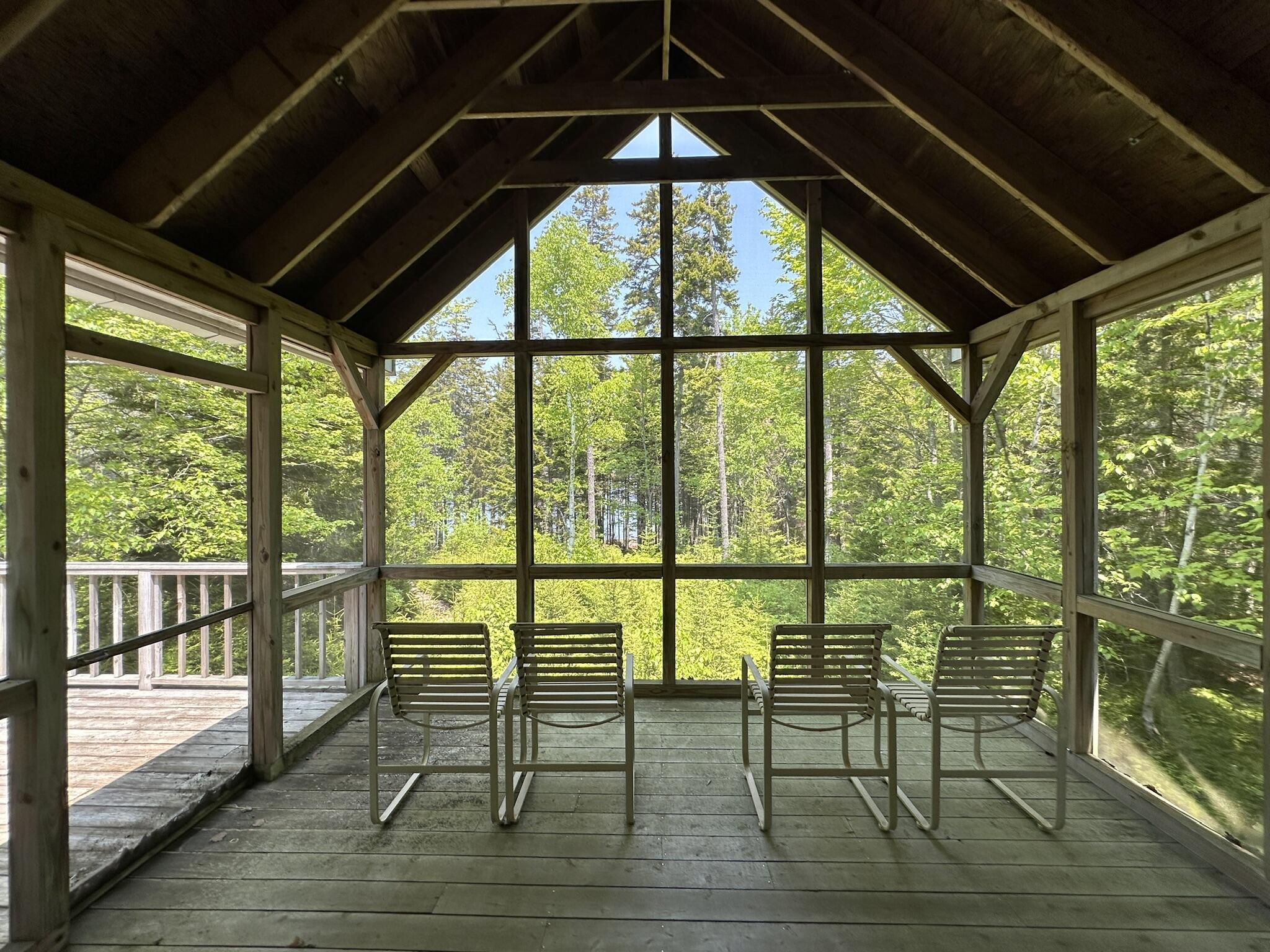 Lot 5 Waymouth Road Tenants Harbor, ME 04860 - Photo 47 of 56 Screened Porch at Clubhouse