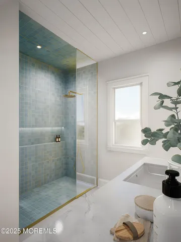 a bathroom with a bathtub sink and toilet