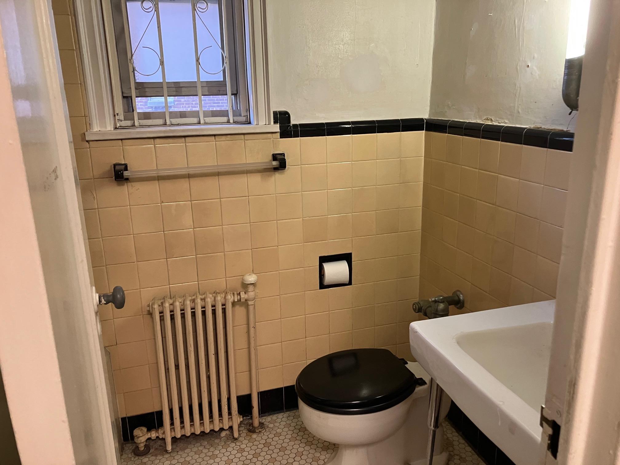 48-55 43rd Street, Unit 2F Queens, NY 11377 - Photo 10 of 13 a bathroom with a sink and a toilet