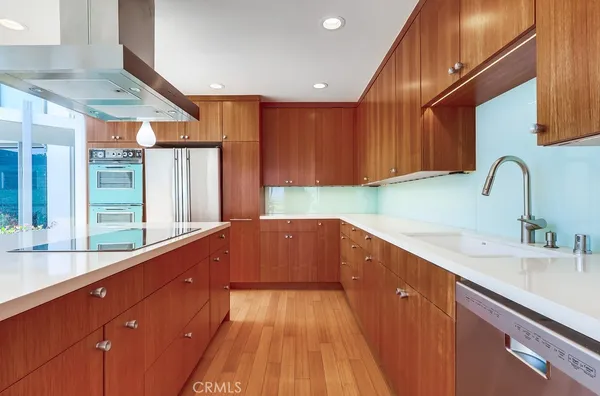 a outdoor space with furniture