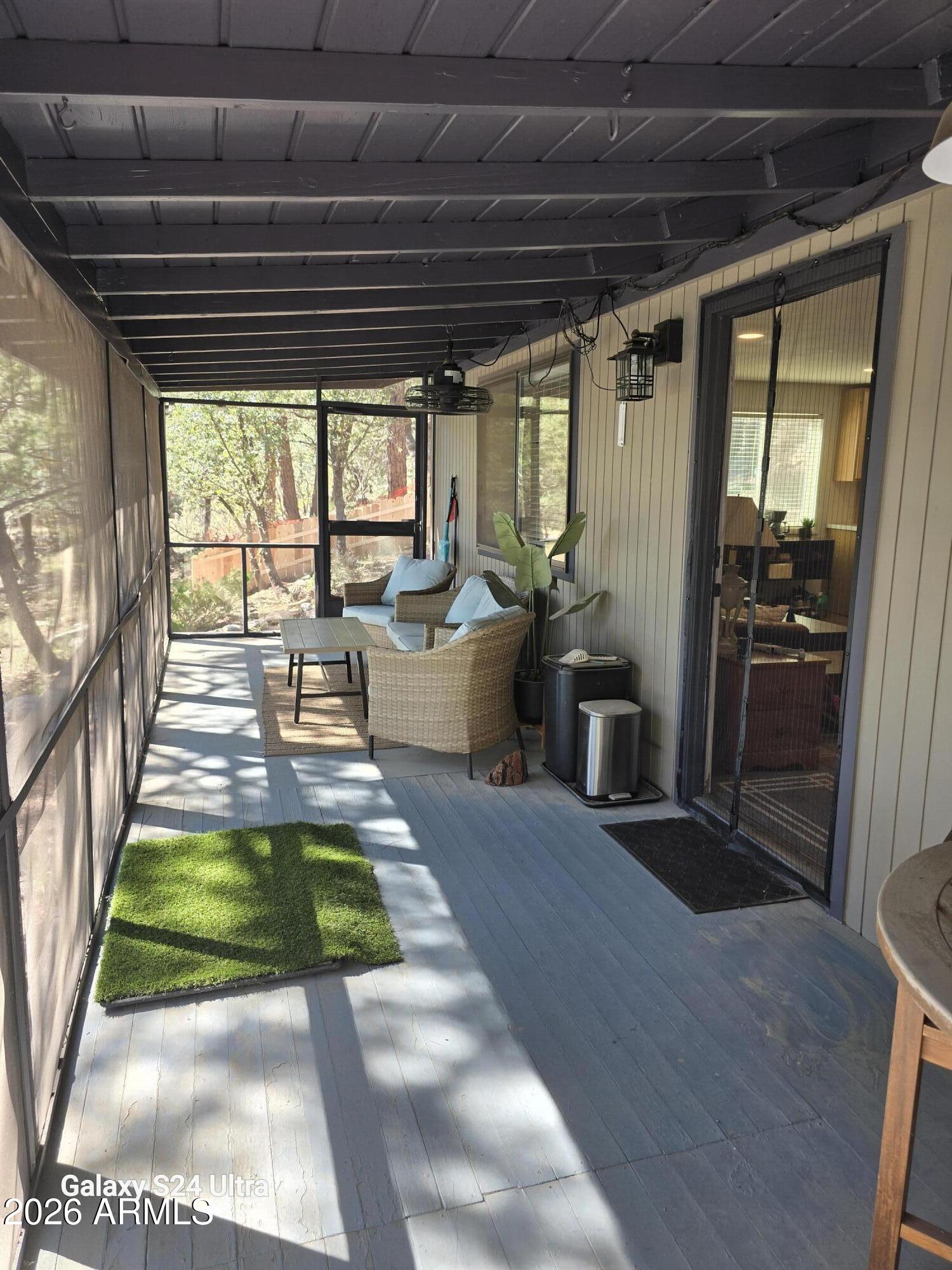 3483 Hillside Road Pine, AZ 85544 - Photo 6 of 27 Screened porch 2
