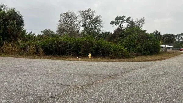 a view of outdoor space with trees