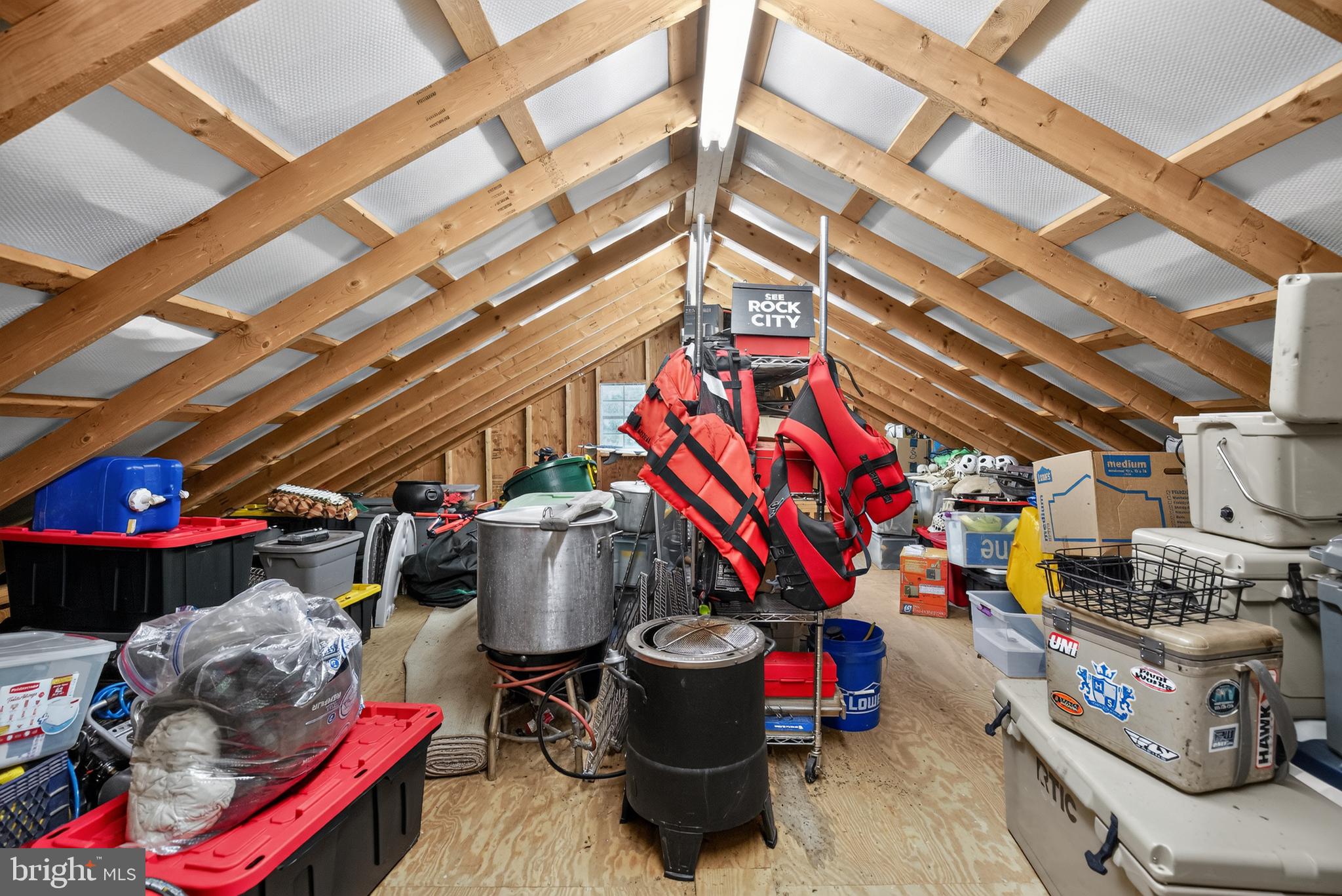 11450 Edge Hill Road Newburg, MD 20664 - Photo 52 of 65 attic of garage