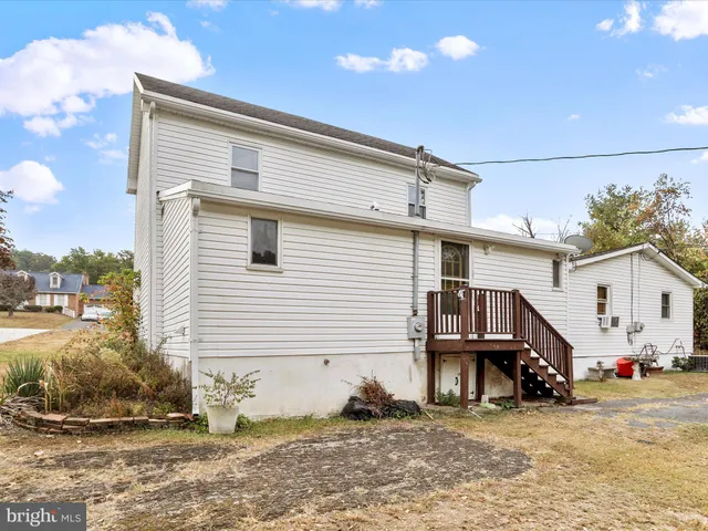 a view of a house with a patio