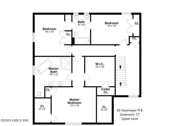 83 Havemeyer Place, Unit B Greenwich, CT 06830 - Photo 27 of 28 83 Havemeyer Pl B - Level 2