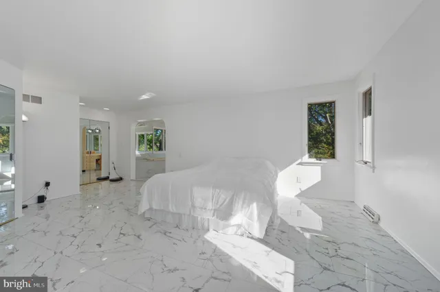 a view of an empty room with window