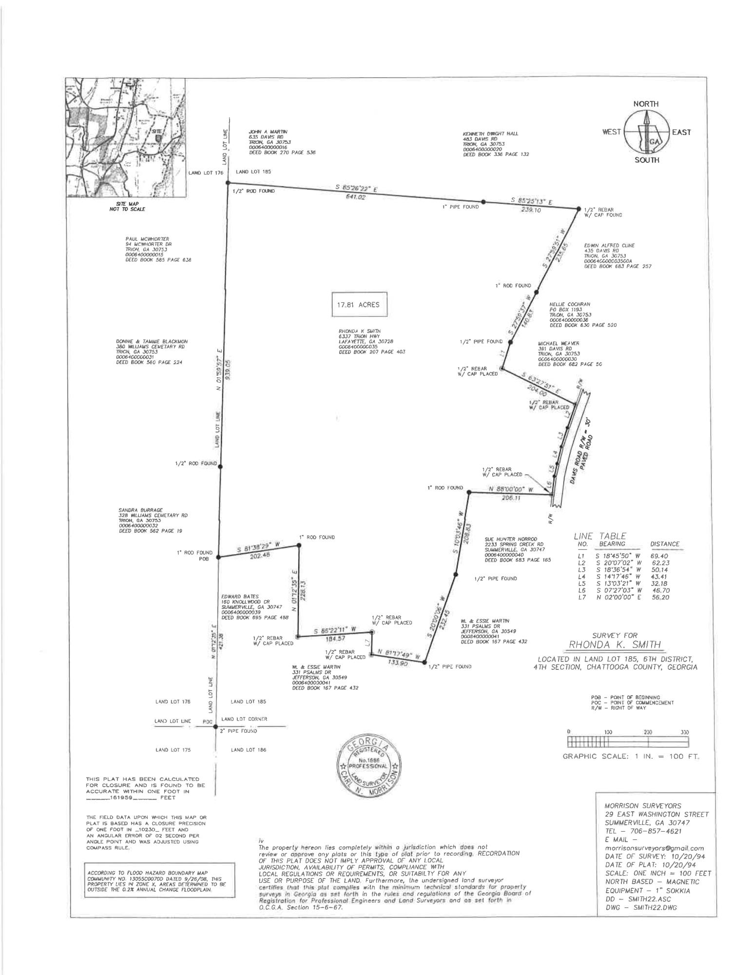 0 Davis Road Trion, GA 30753 - Photo 1 of 1 4613_001