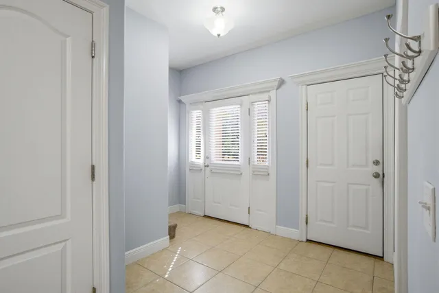 a view of an empty room with window