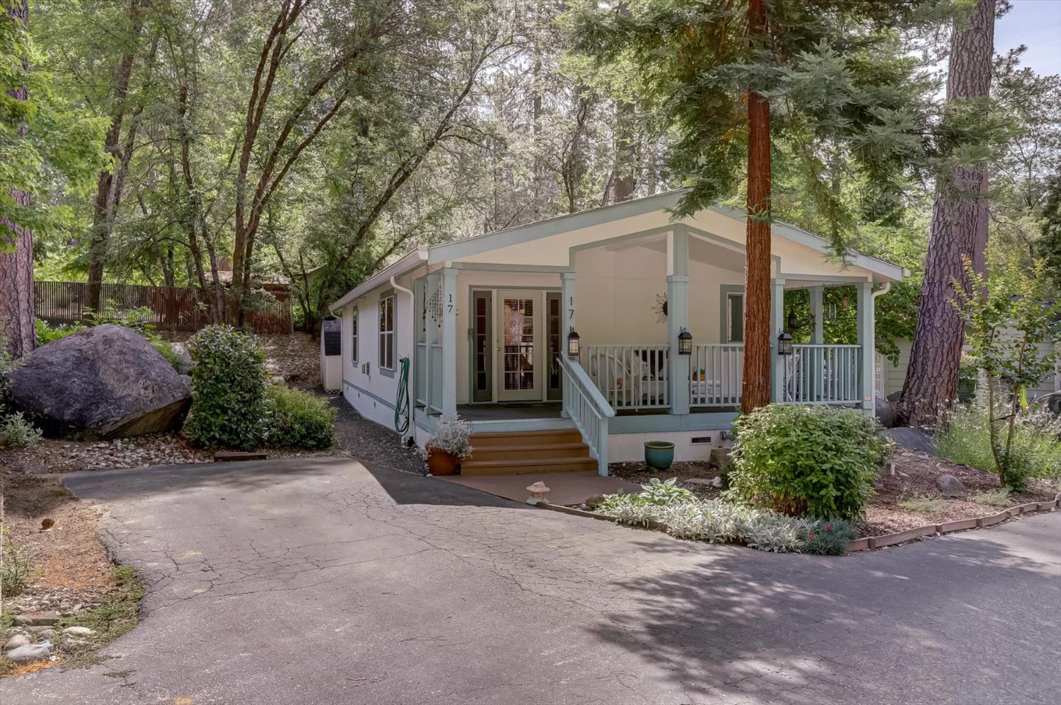 251 Willow Valley Road, Unit 17 Nevada City, CA 95959 - Photo 31 of 58 a view of a house with backyard and trees