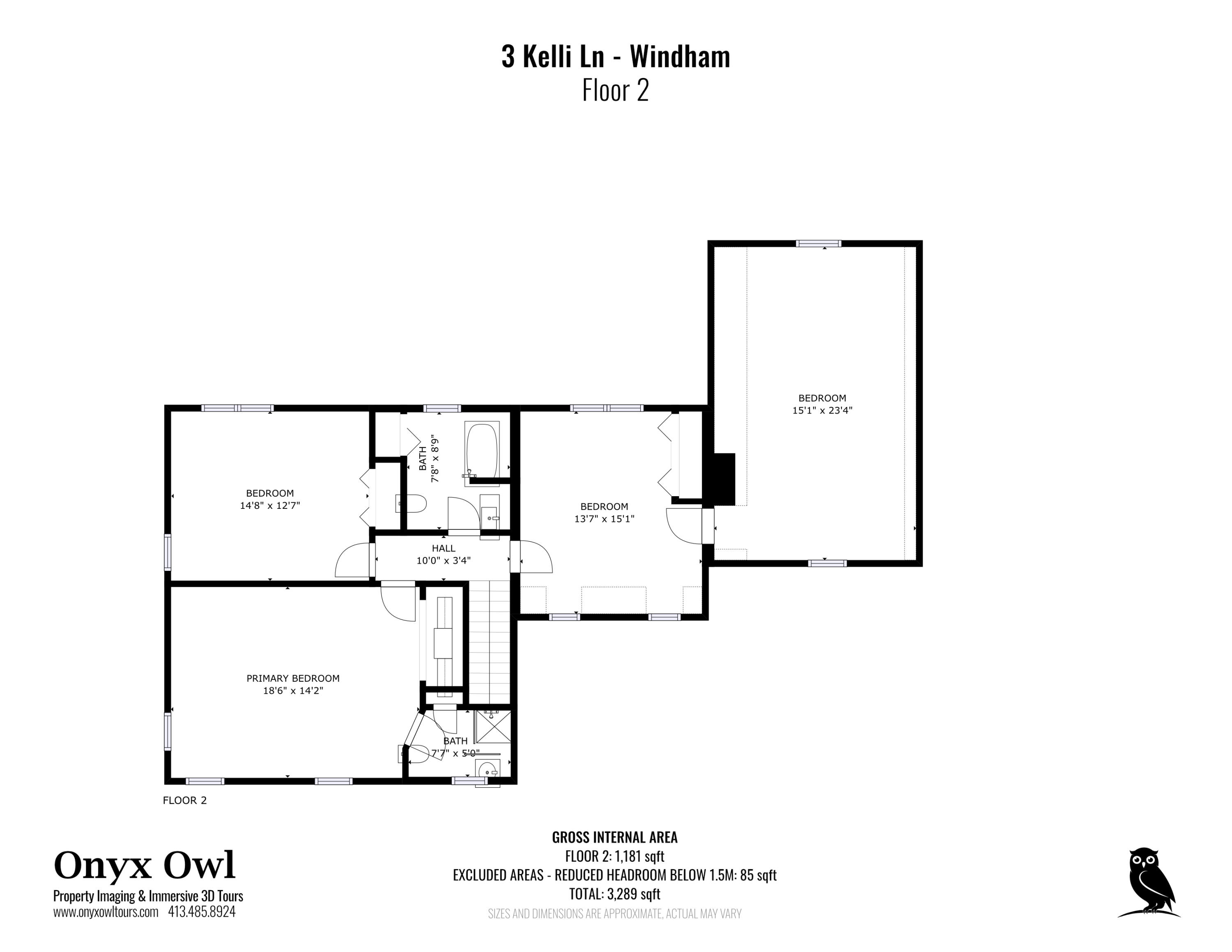 3 Kelli Lane Windham, ME 04062 - Photo 43 of 44 4-3KelliLn-Windham_FloorPlan-Floor2