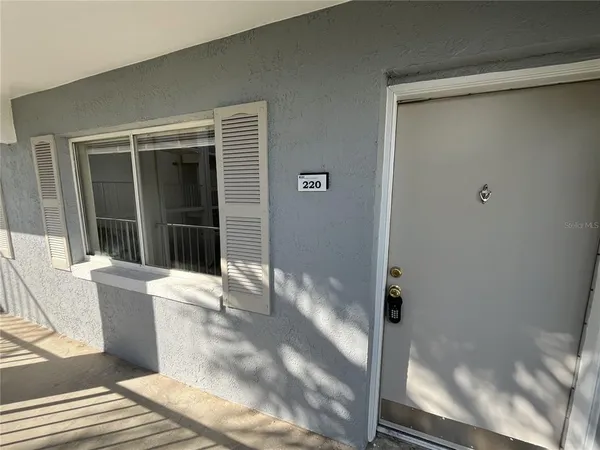 a view of a small space