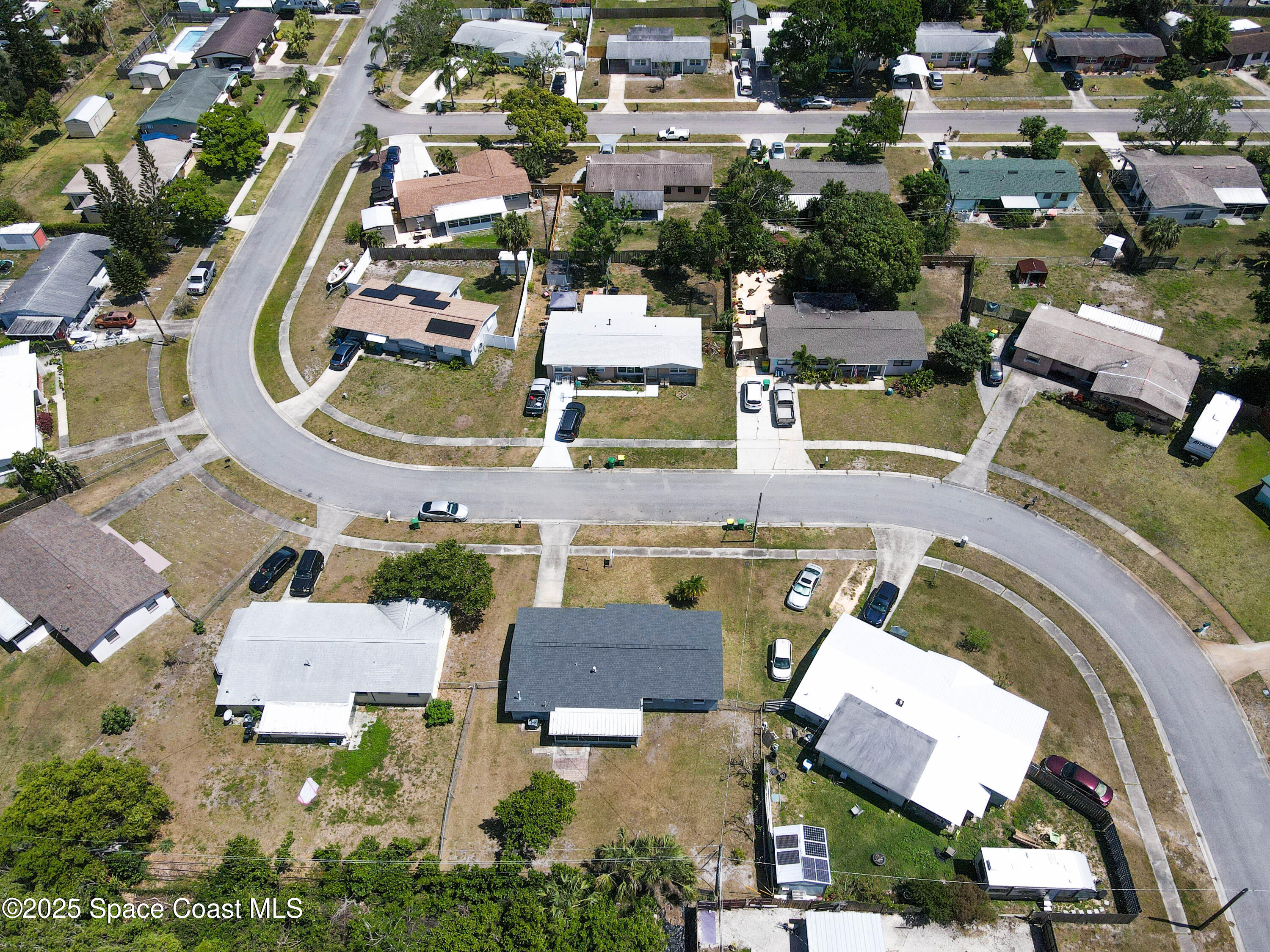 1010 Barclay Drive Cocoa, FL 32927 - Photo 44 of 48 Aerial View