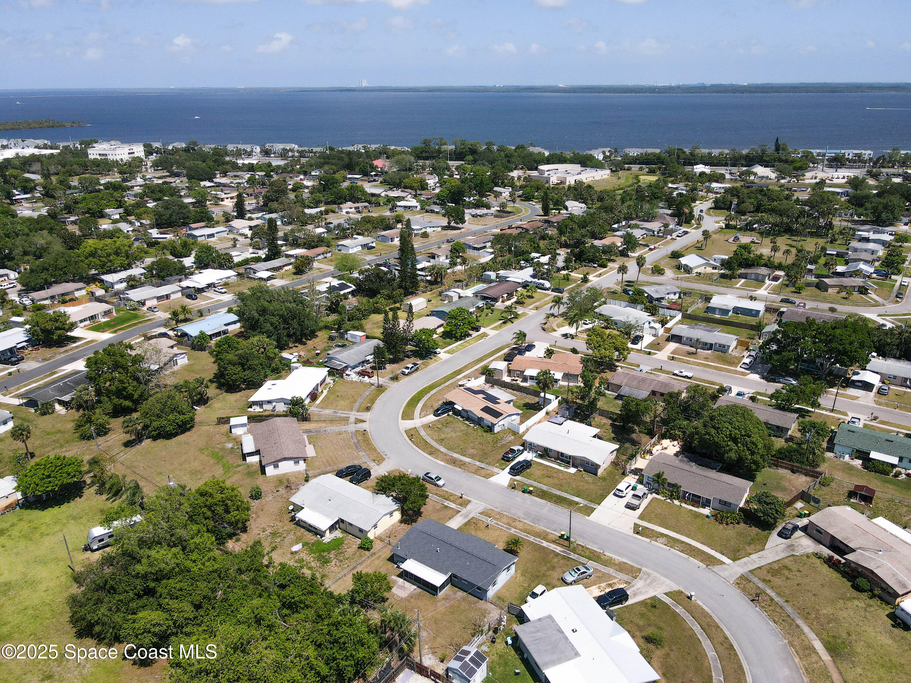 1010 Barclay Drive Cocoa, FL 32927 - Photo 45 of 48 Aerial View