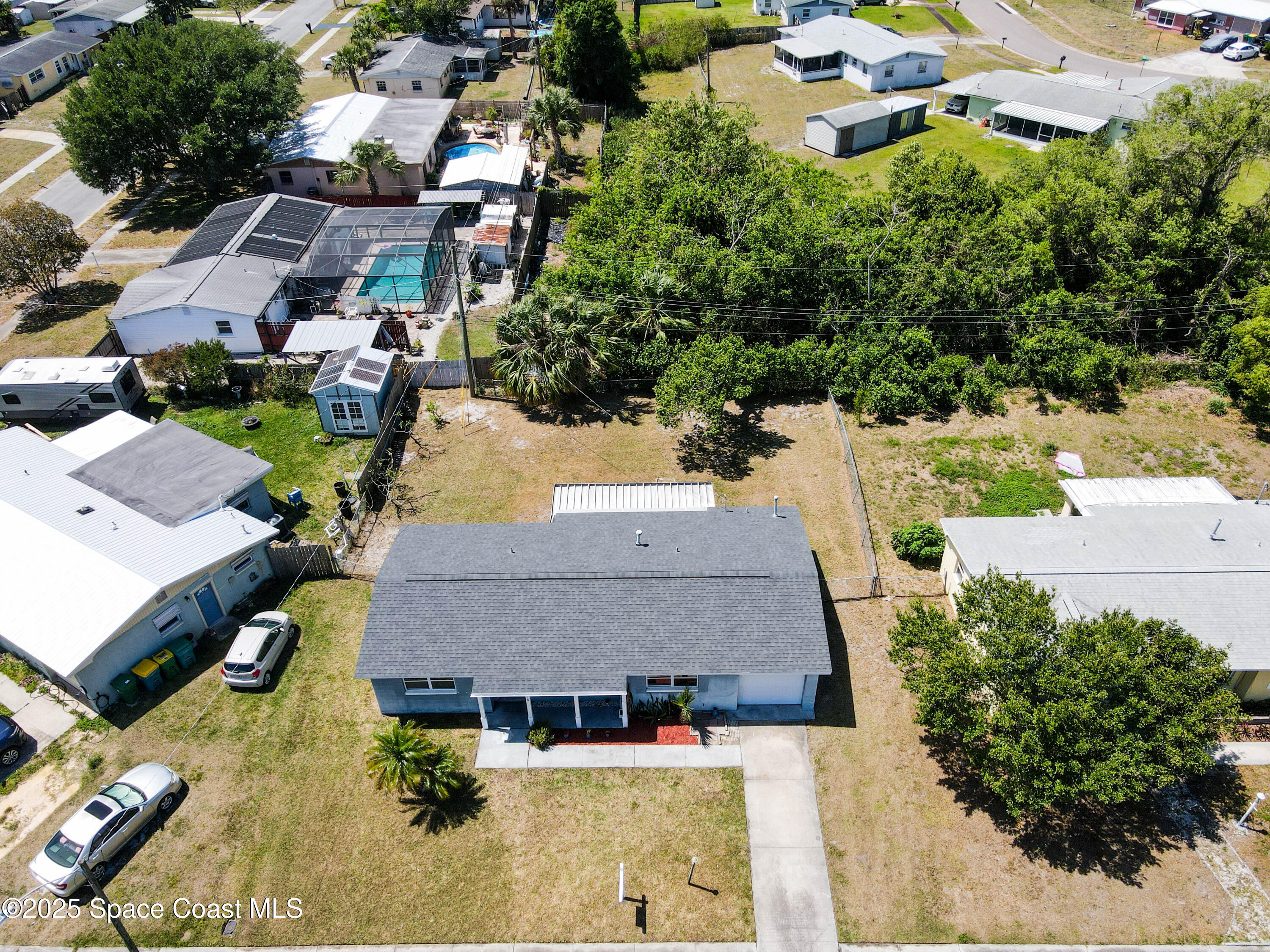 1010 Barclay Drive Cocoa, FL 32927 - Photo 48 of 48 Aerial View