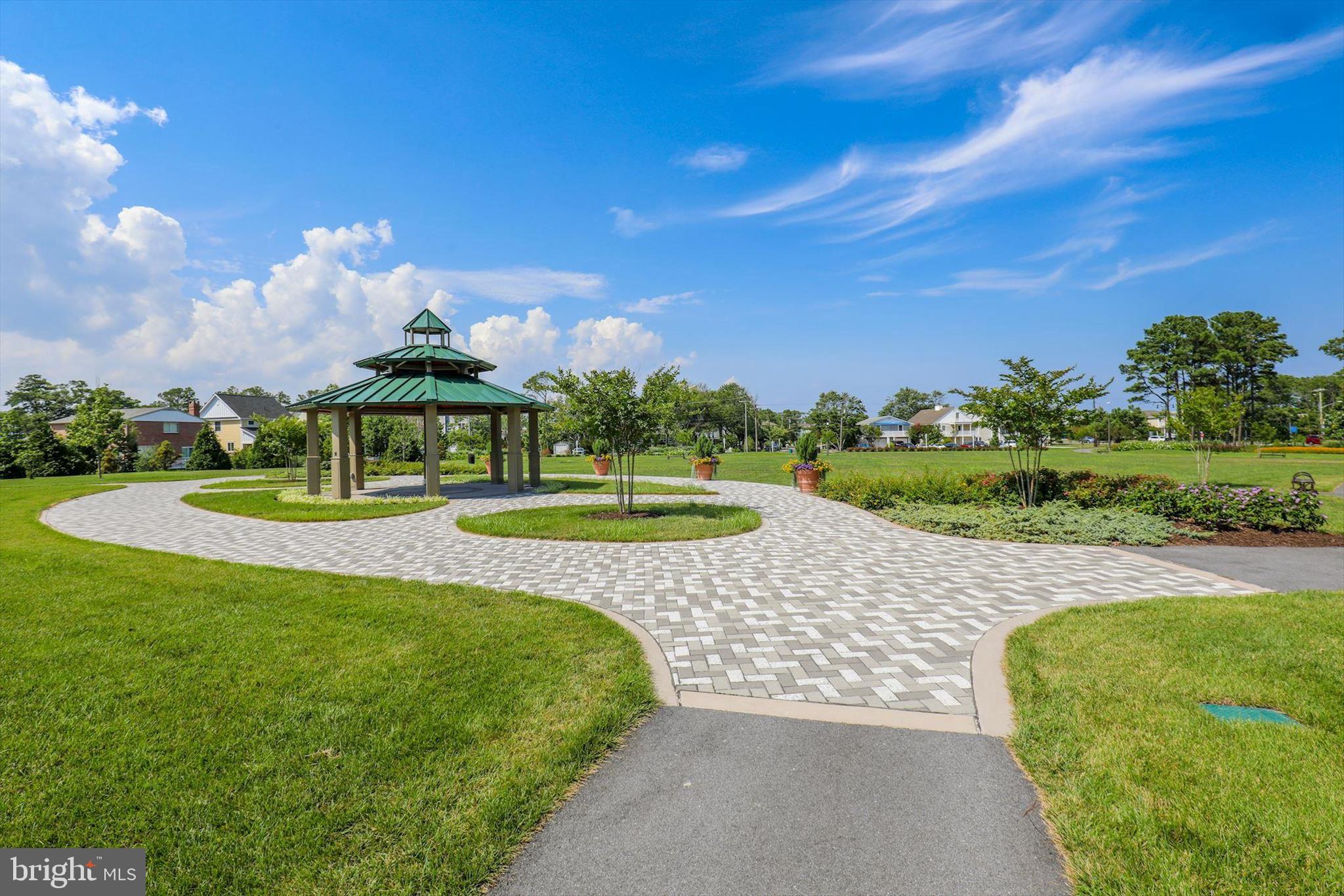 39362 Racquet Lane, Unit 8605 Bethany Beach, DE 19930 - Photo 50 of 53 a view of a park with large trees