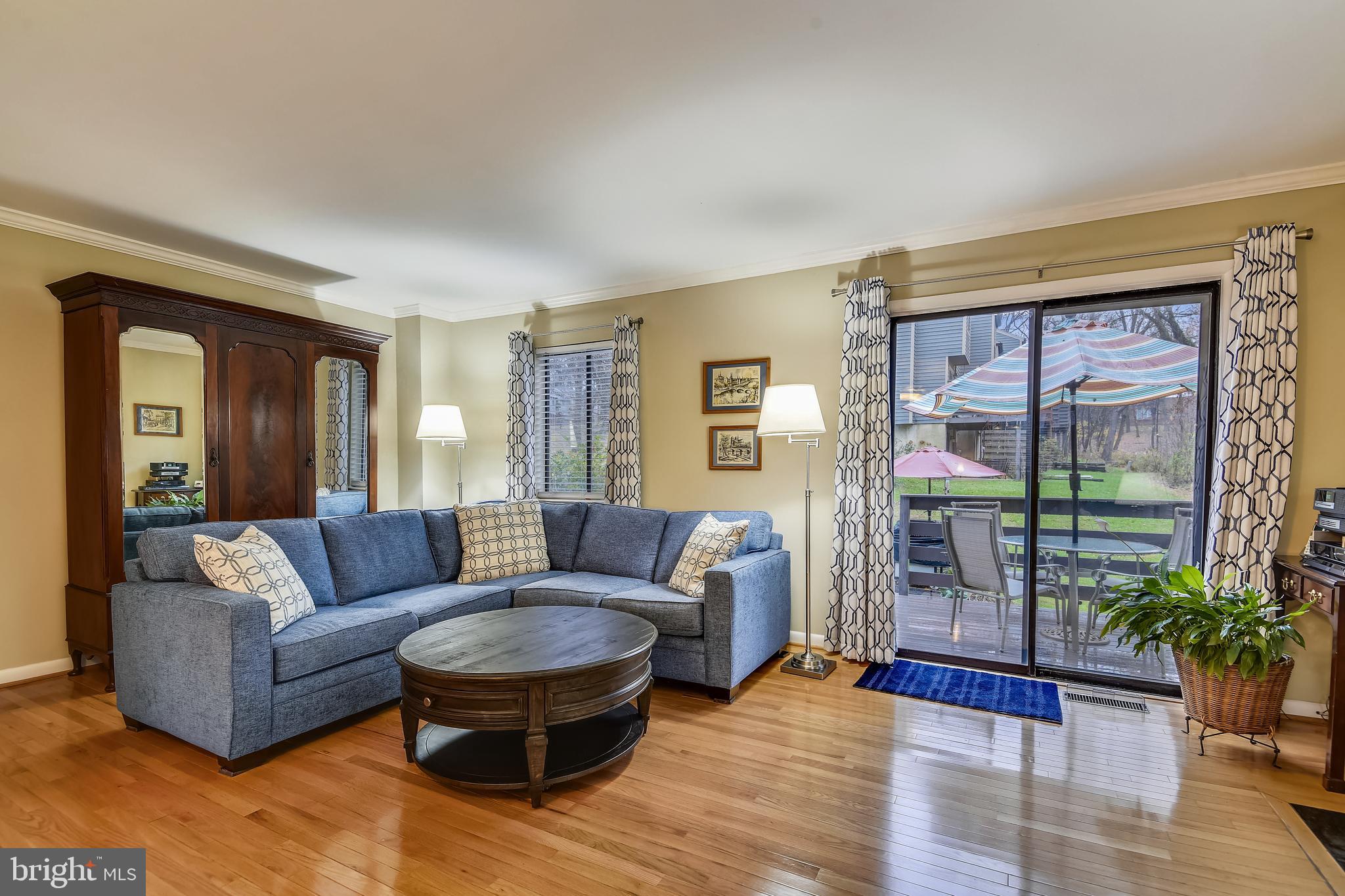 7016 Sherwood Road, Unit 32 Baltimore, MD 21239 - Photo 5 of 41 Living Room with Hardwood Flooring
