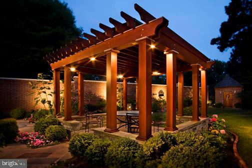 3720 Seminary Road Alexandria, VA 22304 - Photo 37 of 40 Pergola At Night