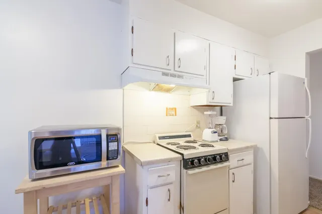 a view of an ocean and beach