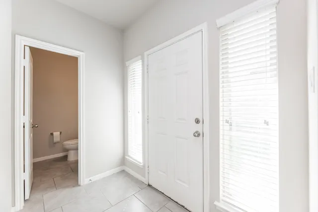 a bathroom with a toilet