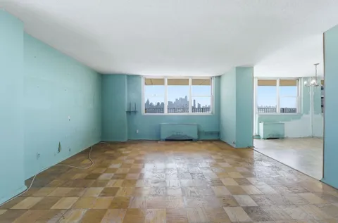 a view of empty room