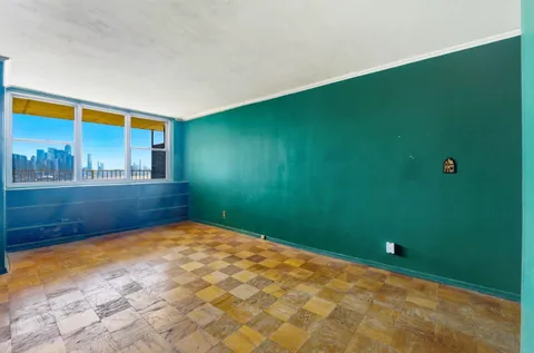 a view of empty room