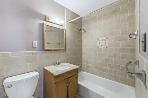 a outdoor living space with furniture