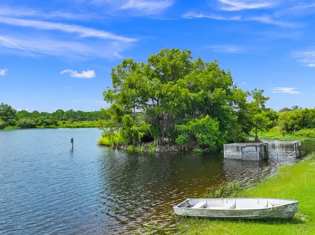 a view of a lake from a lake