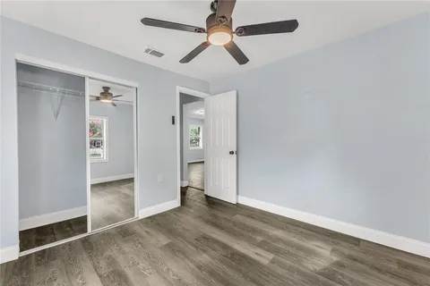 wooden floor in an empty room
