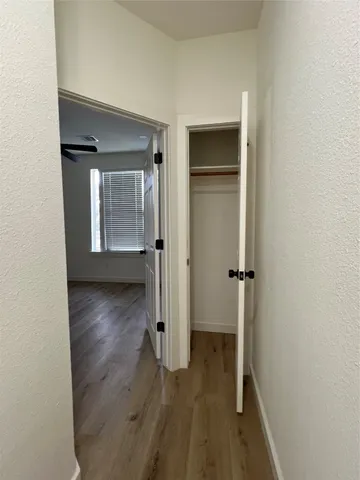 wooden floor in a gallery