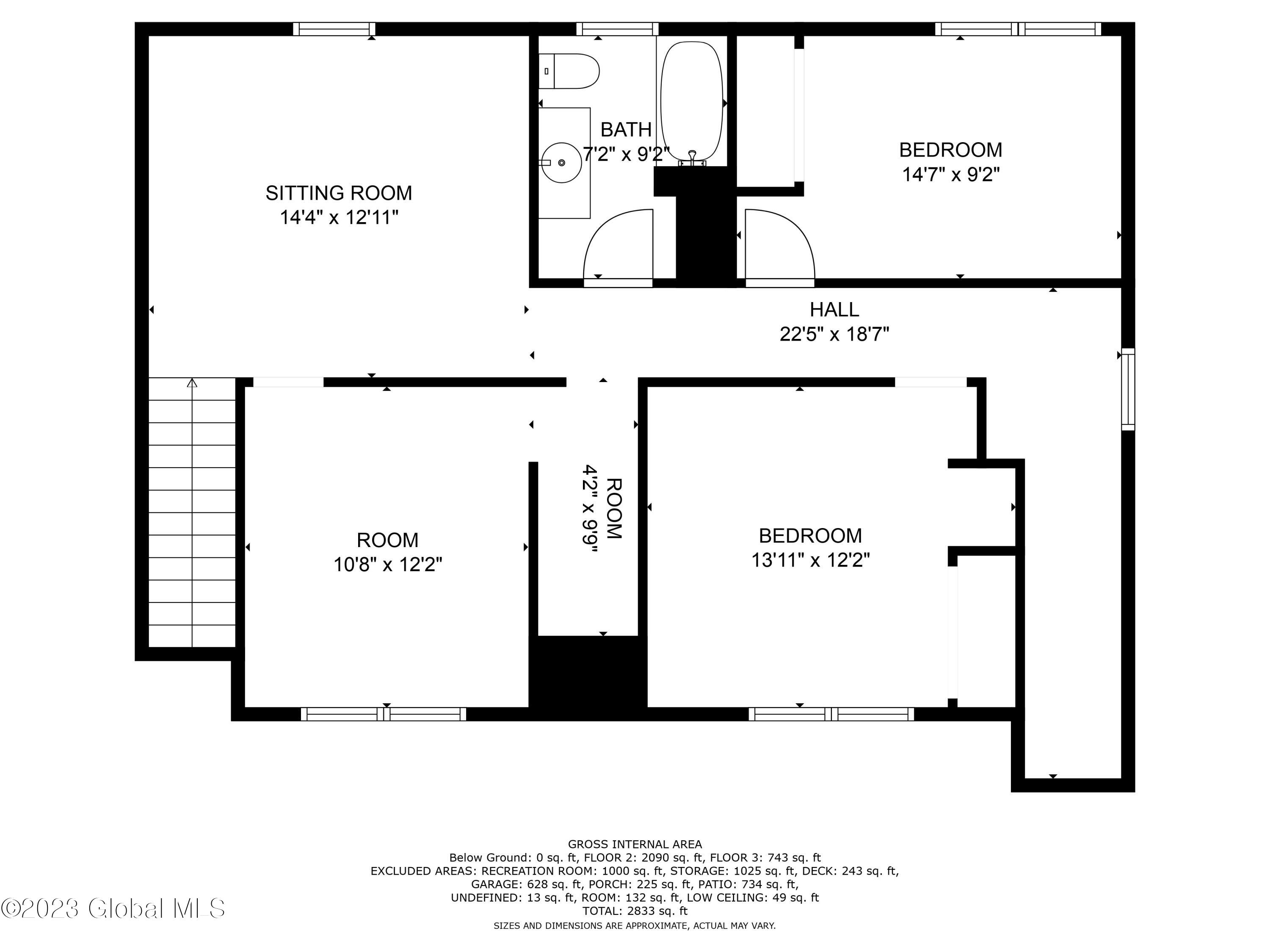 261 Windy Hill Road Princetown, NY 12306 - Photo 54 of 55 2-Floorplan_1