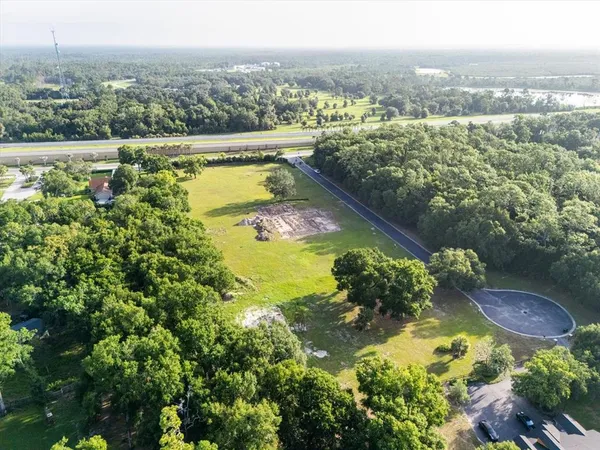 a view of a terrace with a garden