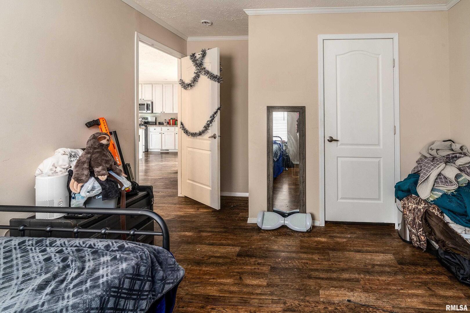 1201 Pine Ridge Lane Makanda, IL 62958 - Photo 28 of 36 a bedroom with furniture and a mirror