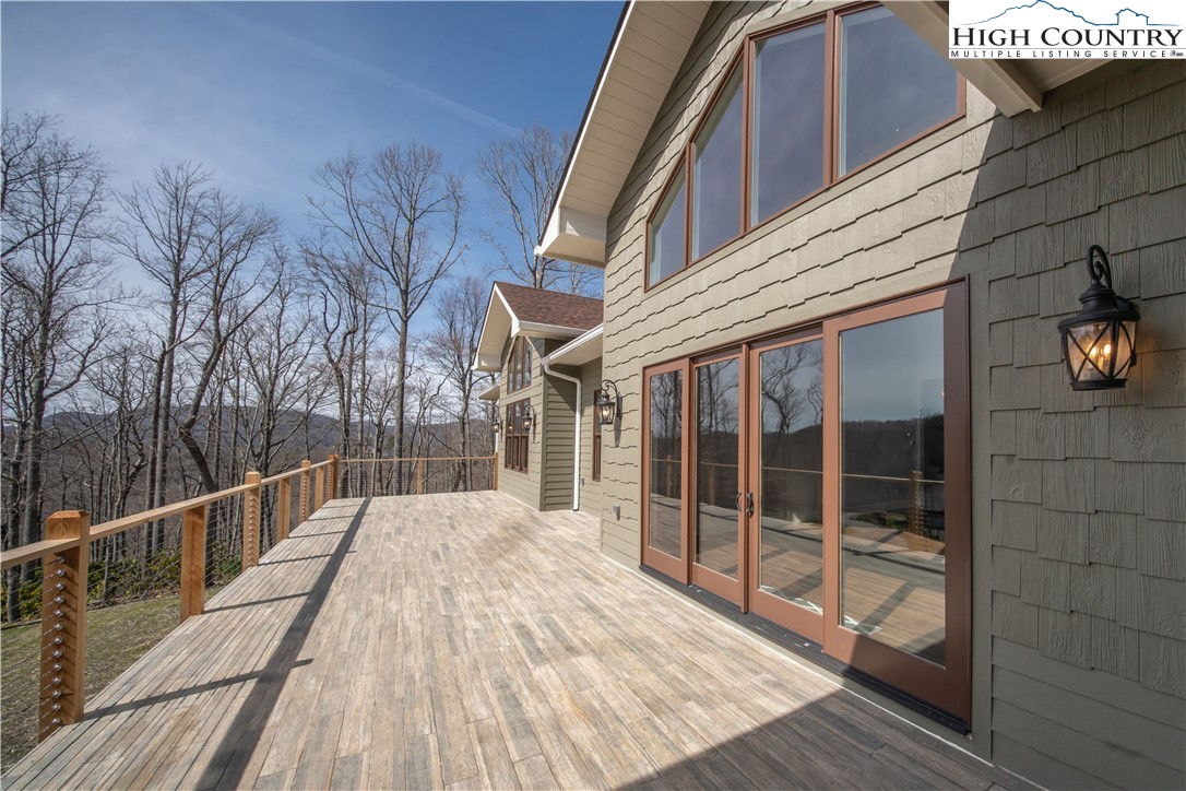 280 Boulder Cay Road Boone, NC 28607 - Photo 16 of 33 a view of balcony with wooden floor