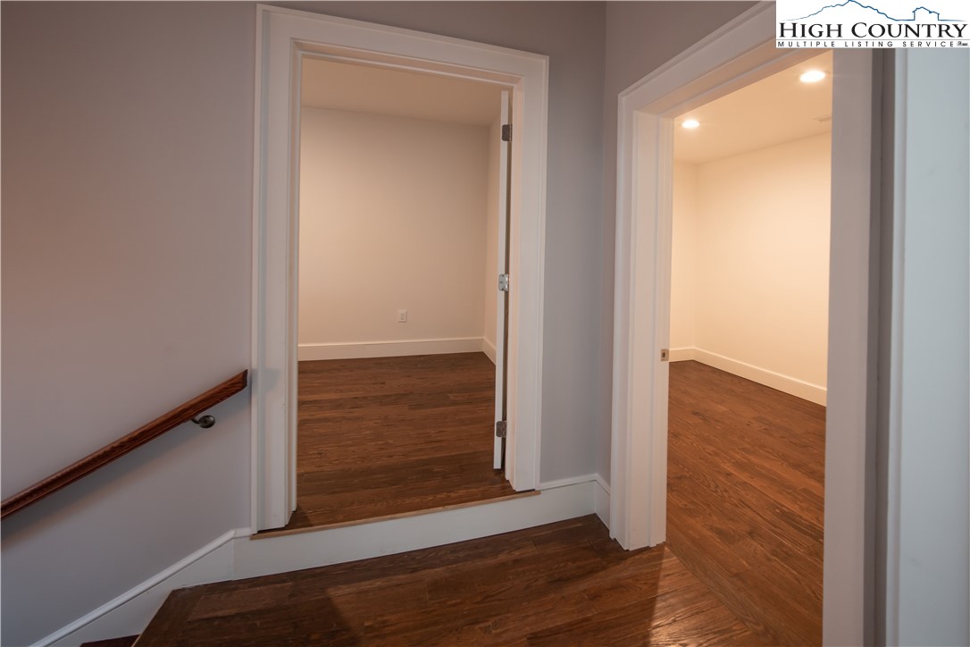 280 Boulder Cay Road Boone, NC 28607 - Photo 30 of 33 a view of a hallway with wooden floor