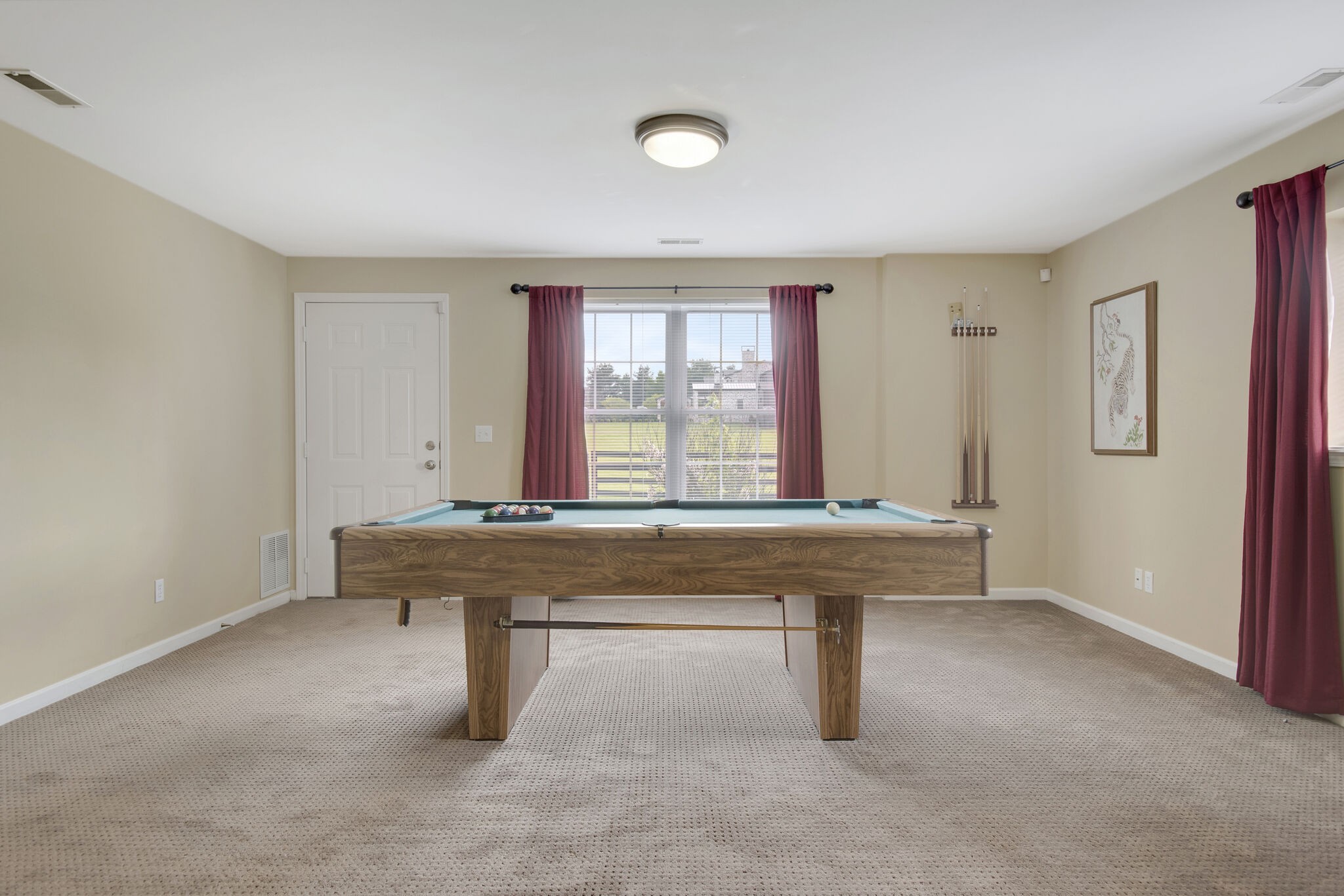 1576 Old Hillsboro Road Franklin, TN 37069 - Photo 49 of 66 a room with pool table and windows